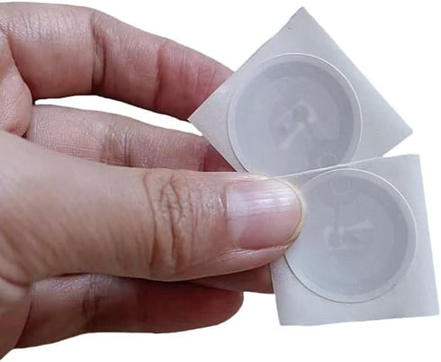 YARONGTECH 50pcs RFID Sticker Tag 13.56mhz Round 25mm Adhesive Back
