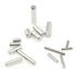 XINGYHENG 75PCS M2 M3 M4 304 Stainless Steel Dowel Pins Assortment Kit, Round Straight Pin Set with Storage Box