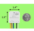 Zooz 700 Series Z-Wave Long Range Smart Relay ZEN51, Installs Behind Wall Switch, Compatible with SmartThings