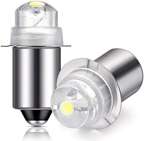 30 Lumen 3-Volt LED Replacement Bulb, Flashlight Bulbs with 10 Year Lifespan, 41-1643, 5 Pack