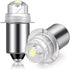 30 Lumen 3-Volt LED Replacement Bulb, Flashlight Bulbs with 10 Year Lifespan, 41-1643, 5 Pack