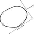 41.5cm Sosoport Salon Chair Rubber Base Ring Gasket Anti-Slip Chair Rings Gasket Floor Protector for Styling Salon
