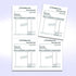 NextDayLabels 8-1/2 x 11 Blank Perforated Paper | 24# Paper, 500 Sheets/Ream, Item #1689
