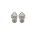 POLISI3D 2pcs MK8 0.6mm Brass Nozzle - Wear Resistant, Compatible with 1.75mm Makerbot MK8, Creality CR10, Ender 3 Pro