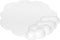 JIKIOU Cloud Wrist Rest Mousepad with Leather Surface, Memory Foam, Non-Slip PU Base for Home Office Laptop Mac