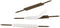 Smead Self-Adhesive Fastener, 1" Capacity, Brown, 100 per Box