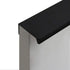LC LICTOP 80mm/3.15" Black Modern Style Finger Edge Tab Pull Handle, Aluminum Drawer Pulls, 2Pcs