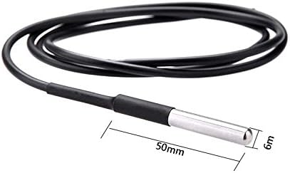 UbiBot DS18B20 Waterproof Temperature Probe for Refrigerator, Remote Monitor for Hot Tub, USB Connector (3m)