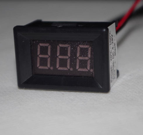 Taidacent DS18B20 Digital Temperature Display Panel, 0.1C Thermometer with 0.36 inch LED Green/Blue (Blue)