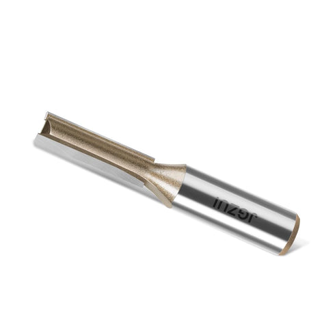 JGZUI Set 1/2" 0.28inch,Straight Router Bit for Woodworking, Shank,Slotted Diameter Flush Trim Bits, Professional