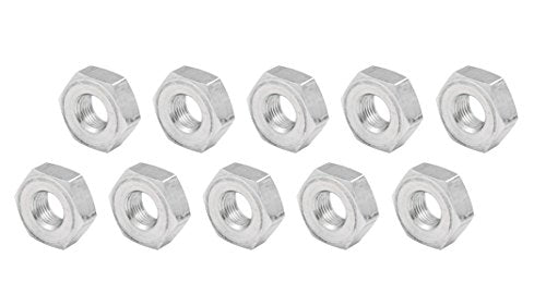 Generic 0.50-20 in. Right Hand Aluminum Jam Nuts - Pack of 10