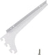 2Pcs 7.6" Single Track System Bracket Upright Bracket Shelf Bracket for Shelves Shelf Install, Bookshelf, Garden