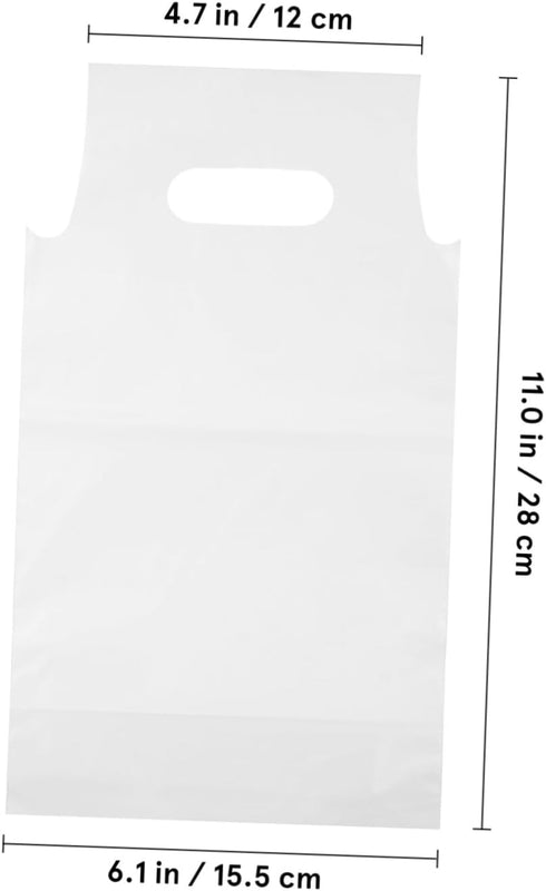 500pcs PRETYZOOM Milk Tea Bags Cold Drink Bag Pouches Handle Portable Storage for Liquid Beverage