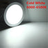 3W 4W 6W 9W 12W 15W 18W 24W 3W) BSOD LED Panel Light Flat Lamp Round Ultra-Thin Recessed Ceiling Light Downlight