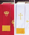 Bookmark with Cross: Red & White
