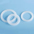 MOZTO 10pcs 154 168mm) Sanitary Tri Clamp Ferrule Silicone Sealing Strip Gasket Ring Washer, for Homebrew Dairy Product