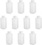 Othmro 10pcs 250ml Plastic Lab Chemical Reagent Bottles, Small Mouth Liquid Storage Containers