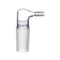 Glass 90 Degree Vacuum/Gas Adapter, Borosilicate Glass Bent Inlet Adapter with 24/40 Inner Joint for Laboratory