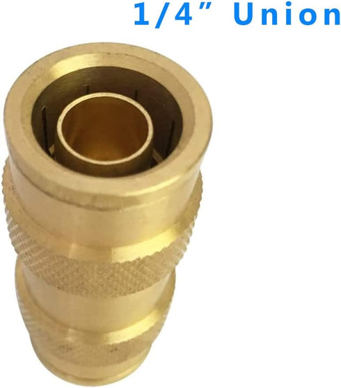 Push to Connect Fittings 1/4 Inch Tube OD Pneumatic Fittings for Air Compressor Quick Connect