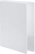 Wilson Jones 3 Ring Binder, 1/2 Inch Round Ring View Binder, Letter Size, White (W362-13WV)