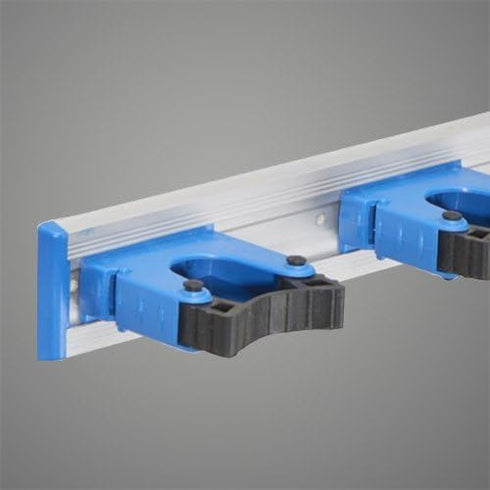 Hang-Up 5-Bracket Storage Organizer by Unger Professional - Wall Mount for Tools, Cleaning Supplies