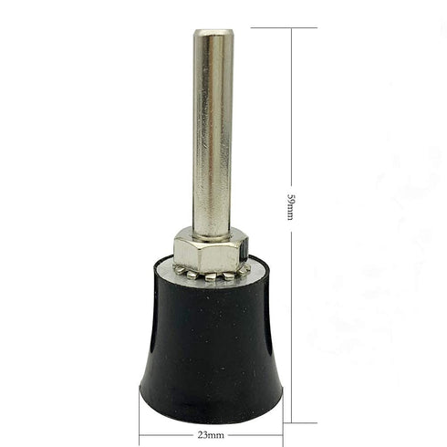 3-Pack 1/4" 1in Disc Pad Holder Adapter with Shank, Quick Change Disc Pad Holder Sanding Disc Holder, Adapter Disc