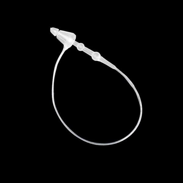 3 Inch 2000 Pcs Plastic Fastener Hang Tag, Clear Snap Lock Pin Security Loop for Retail Store Clothing Accessories