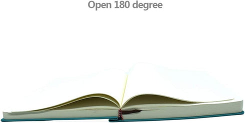 Thick Sketchbook, 660 Pages Notebook, Soft Faux Leather Cover, 80GSM Paper, Memo Writing Sketch Pad