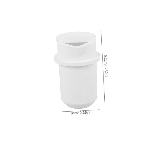 3pcs GLEAVI Melting Crucible Kit Laboratory Equipment Quartz Crucible Cup for Science Research