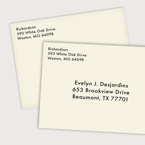 LUXPaper 4Bar A1 Contour Flap Invitation Envelopes | 3 5/8" x 5 1/8" | 70lb. Text | Natural | 50 Qty