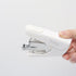 Effortless Heavy Duty Office Stapler, Small White Stapler, 20 Sheet Capacity for Desk, Low Force