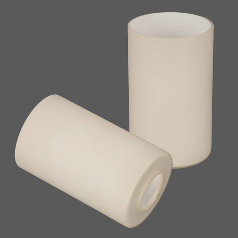 2 Pack Vintage Style Glass Shade, Cylinder Light Fixture Replacement Globe or