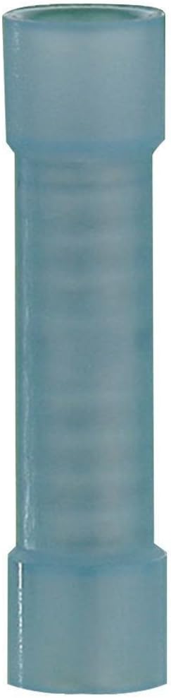 Install Bay Butt Connector, 16-14 Gauge, Blue (100-Pack)