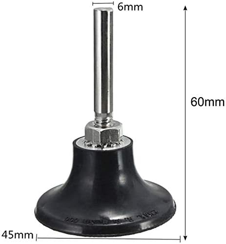 4pcs (2inch 1/4" Roll Lock Disc Pad Holder Diameter Shank), Sanding Polishing Mandrel Quick Change Die Grinder