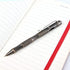SMOOTHERPRO Solid Brass Bolt Action Pen, Refillable Heavy Duty for Tremor Parkinson Arthritic Writing, Retro Black