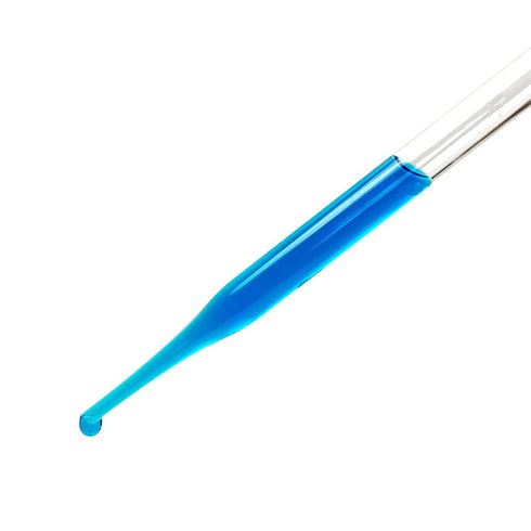 A Set of 3pcs Glass Graduated Pipette Dropper Liquid Essential Oil Transfer with Red Rubber Cap for Laboratory