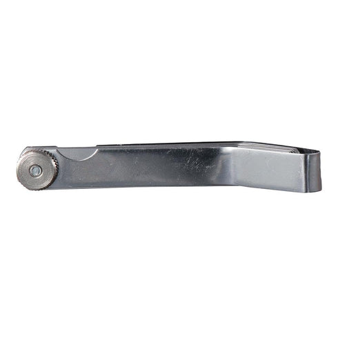 Offset Feeler Gauge, Stainless Steel Measuring Tool for Gap Width/Thickness, Durable Curved Feeler Gauge Woodworking