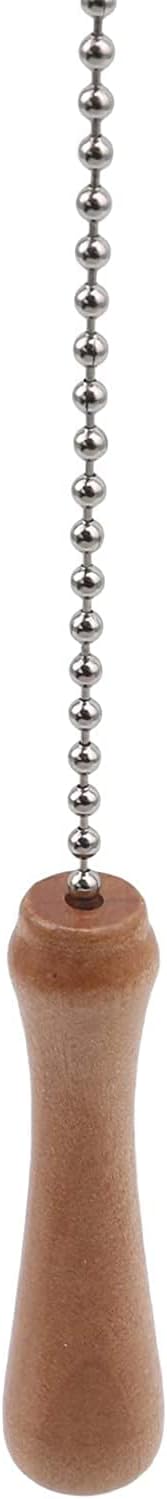 Generic Ceiling Fan Pull Chains Walnut Wooden Pull Chain Extension for Ceiling Light