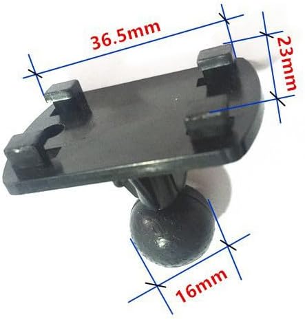 ThtRht 4 Pack 4 Carplay Screen Mount Adapter with Ball Head Joint Lock Bracket Ballhead Connector for Wireless Carplay