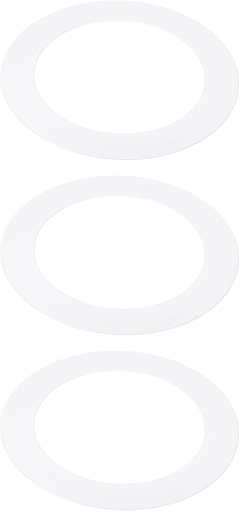 PATIKIL 4.53" ID 6.3" OD Goof Rings for Recessed Light, 3 Pack