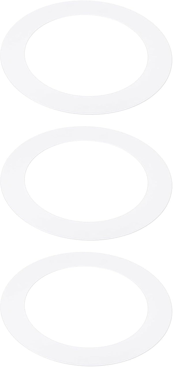 PATIKIL 4.53" ID 6.3" OD Goof Rings for Recessed Light, 3 Pack