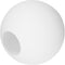 Kisangel White Frosted Glass Globe Lamp Shade Replacement 80mm round Ball Globe