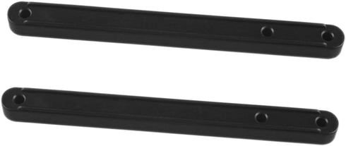 2pcs Side Mount Drawer Slides Smooth Rolling Cabinet Glides for Dressers Wardrobes