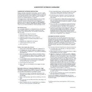 BookFactory Blue Lined Lab Notebook, 168 Blue Grid Pages, 8 7/8" x 11 1/4"