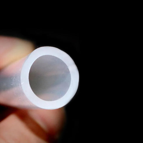 ECYC Ltd 32.8 5mm 10mm Feet Transparent Flexible Silicone Tubing, Soft Food Grade Silicone Tubes High Temperature Pure