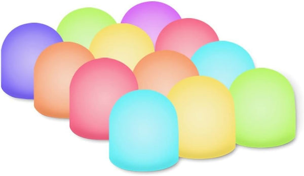 Novelty Place Color Changing Mini Nightlight, Multicolor LED Mood Lighting - Night