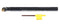 Accusize Industrial Tools 5/8'' Sclcr Indexable Boring Bar with 1 Ccmt32 Insert, Model P252-S405