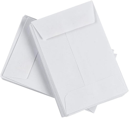 LUXPaper #4 Coin Envelopes | 3'' x 4 1/2'' | Bright White | 250 Qty