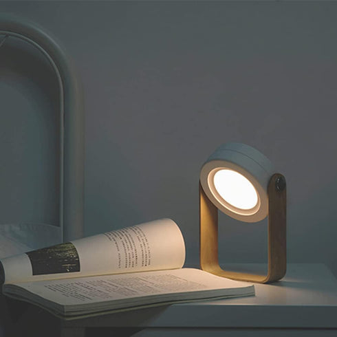 SCZWP8 Portable Lantern-Style Night Light Study Modern Simple and Warm Creative Bedroom Table Lamp Led Decoration