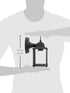 TRANS GLOBE 40455 8" Lighting BK Outdoor Patrician Wall Lantern, Black